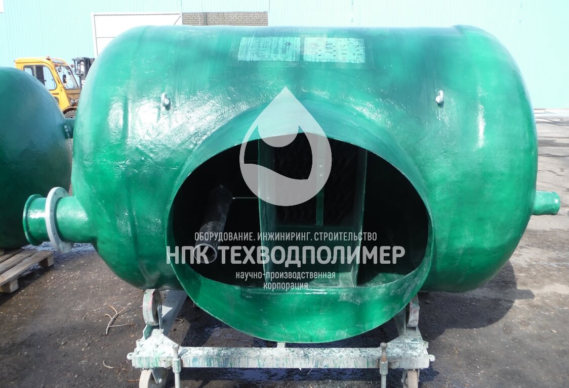 Оборудование для очистки ливневых сточных вод Комбинированный песко-нефтеуловитель.