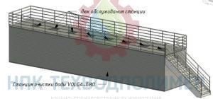 Изометрия блока биологической очистки