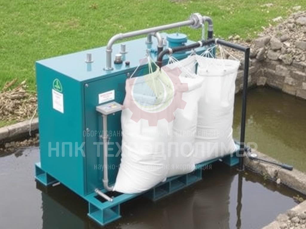 Очистка сточных вод и очистные сооружения применение мешочный обезвоживатель. Производительность и ключевые показатели Очистка сточных вод и очистные сооружения применение мешочный обезвоживатель. Производительность и ключевые показатели