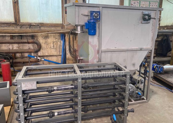 Флотатор с флокулятором