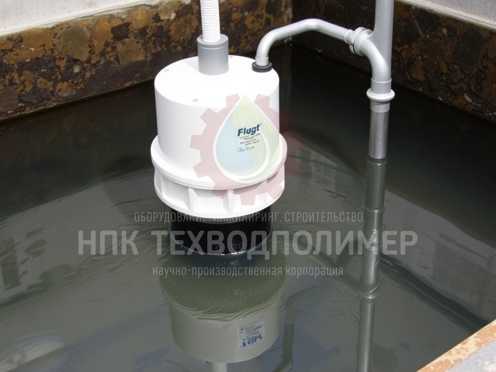 Очистка сточных вод и очистные сооружения применение погружная мешалка flygt. Практические примеры применения