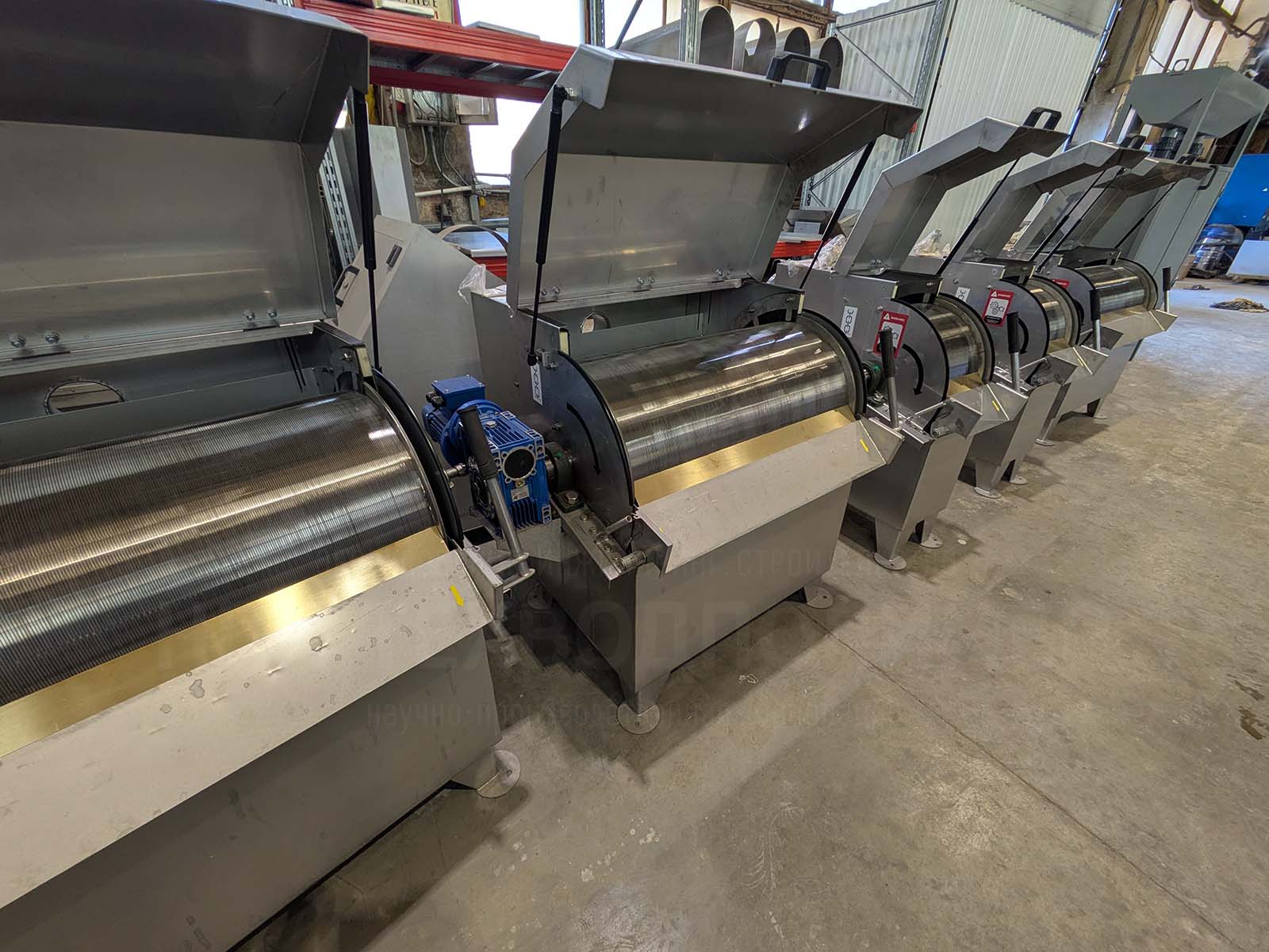 Завершили отгрузку партии барабанных решеток на объекты по всей России