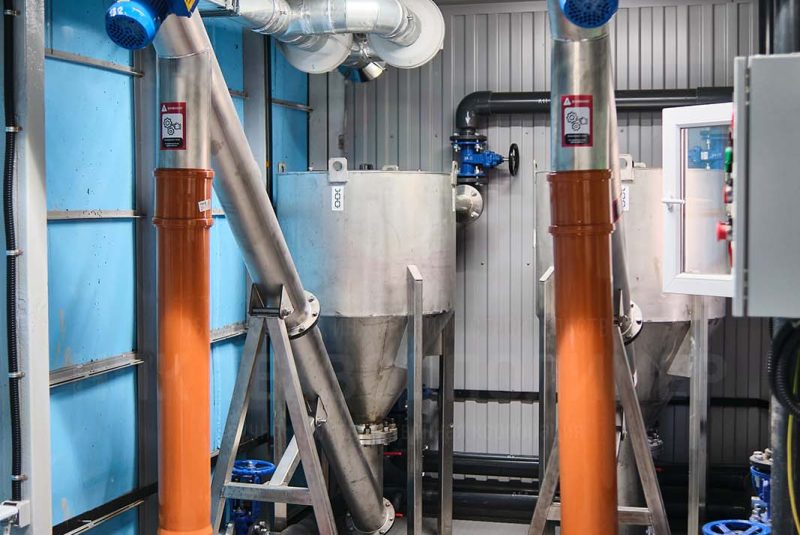 Тангенциальные песколовки