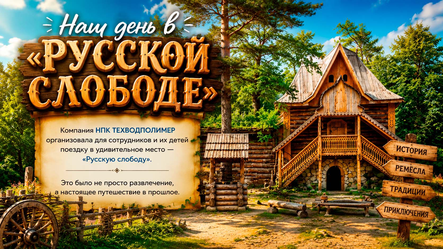 Наш день в «Русской слободе»